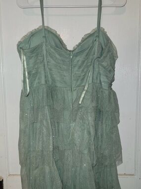 Women's city vibe Sage Green Lace Slip Dress size 17